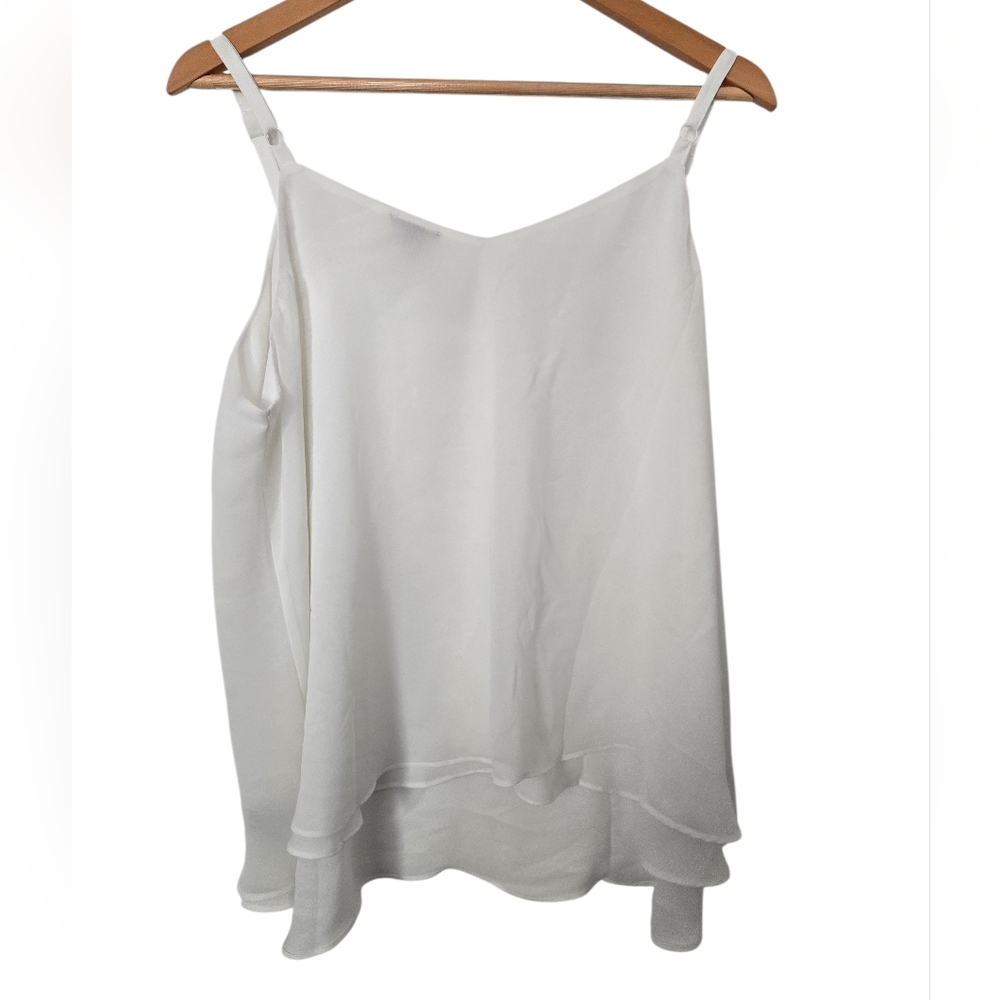 Torrid Elegant White Camisole Size 1 - Picture 3 of 3